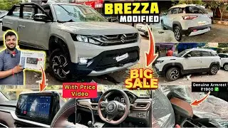 2024 Brezza LXI Base to Top Modification With Price ✅ Brezza LXI Base Model Modified ✅