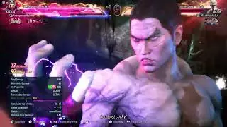 Tekken 8 Kazuya 120 damage in Online Match