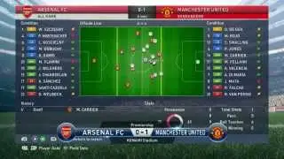 Pro Evolution Soccer 2015 ( PES 2015 ) PC Gameplay FOOTBALL LIFE MASTER LEAGUE MANAGER IN ARSENAL