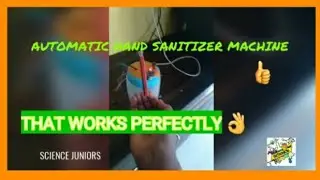 Automatic hand sanitizer machine