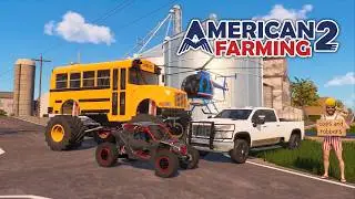 Playing COPS AND ROBBERS in AMERICAN FARMING 2! ( Things Get WILD! )