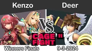 Cage Fight 11 -  Kenzo (Sephiroth,Pyra/Mythra) vs Deer (Pit) WF - SSBU