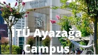 Istanbul Walking Tour 2022 - Maslak İTÜ Istanbul Technical University Ayazağa Campus Life
