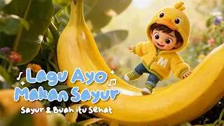 Lagu Anak Sehat: Makan Sayur & Buah Itu Enak! ✨ | Edukasi Makanan Bergizi
