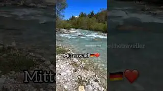 This is Mittenwald in Germany 🇩🇪❤️ 