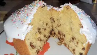 Самый вкусный кулич, без дрожжей!!!
