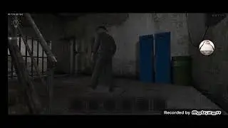 Маньяк ломится в клетке (Метель)