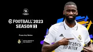 eFootball 2023 SEASON 1 CONCEPT V2 Menu by PESNewupdate