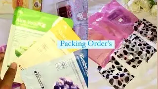 PACKING ORDER’S MY SMALL BUSINESS PART 1