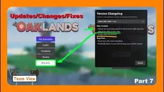 NEW Update/Fixes/Changes (Main Base, part 7.)
