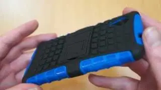 ArmourDillo LG Google Nexus 5 Case Review - Blue