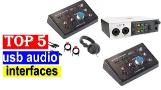 Top 5 best usb audio interfaces 2023/ audio interface
