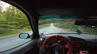 POV: Driving a 260HP BMW E36 2.8 with ITBs Through the City