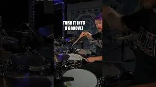 Turn this rudiment into a drum groove! 🥁