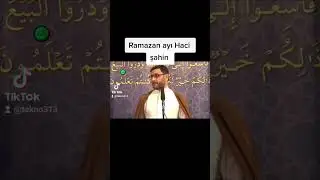 haci sahin  ramazan ayı