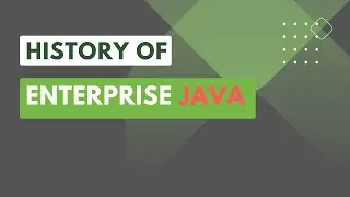History of Enterprise Java
