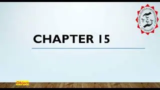 chapter 15 Static object in tdl