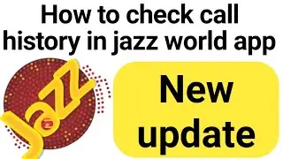 Jazz world sy call history kaise nikale || How to check call history in jazz world app