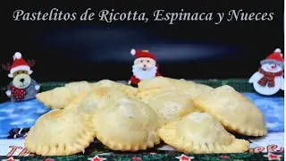 Relleno Navideño de Ricotta, Espinaca y Nueces: ¡El Secreto para Pastelitos Irresistibles!