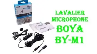 Микрофон петличный BOYA BY-M1 обзор | Lavalier Microphone BOYA BY-M1 review