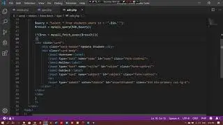 PHP Crud using jQuery Ajax in Urdu - Part 3 (Update record into database using PHP Ajax)