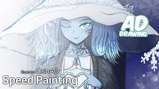 【speedpaint】| ADDrawing #87 Ranni the Witch Elden Ring