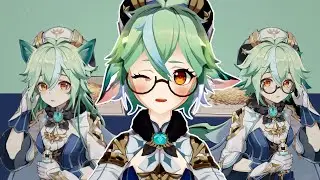 Tiny Sucrose Adiantum | Genshin Impact MMD Dance