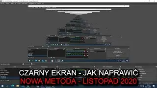 JAK NAPRAWIĆ CZARNY EKRAN OBS *nowa metoda: listopad 2020*