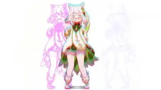Nahida sad cat dance