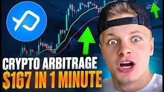 $167 in 1 Minute with Crypto Arbitrage! Real Blue Pump Case