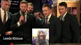 BBC Sports Personality of the Year 2015 stars say #BigThankYou
