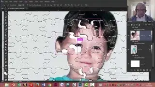 EFEITO QUEBRA CABEÇA - PHOTOSHOP.