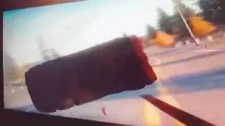 Forza Horizon: Amazing F40 flip over