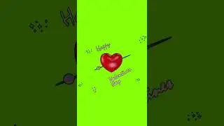 Love Green Screen Video Overlay 
