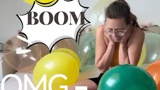 20 BALLONNEN = COMPLETE CHAOS 😭🎈