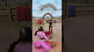 One handed weapons are INSANE 😳 #chivalry2 #fyp #foryou