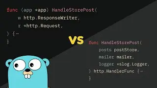 Two Ways of Passing Dependencies in Go