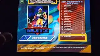 Arcade1Up Updates NFL Blitz Legends to Add Online Leaderboards