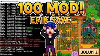 The Adventure with Over 100 Mods Begins! | Stardew Valley Epic Save #1