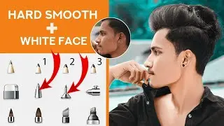 Hard Smooth + White Face Photo Editing / hard smooth face editing / smooth skin face smooth editing