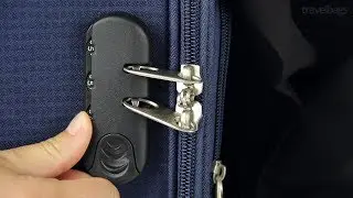 Travelbags Cabin OK kofferslot instellen