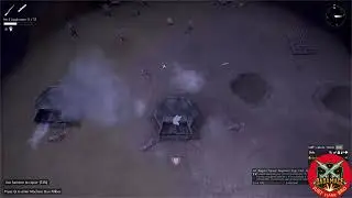 Foxhole Gameplay - Short clip from the 120 wardens vs 50 Collies