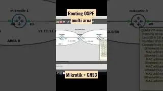 ospf routing multi area mikrotik 