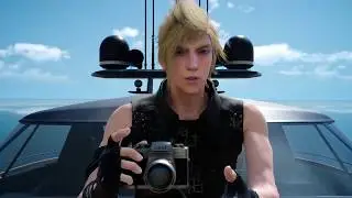 FINAL FANTASY XV Cutscenes | ROYAL EDITION | Broquest: Photo Op: Cape [2/2]
