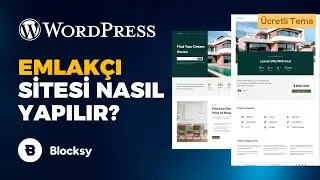 WordPress ile Emlak Sitesi Yapıyoruz (Blocksy Teması Ücretli Sürüm)