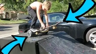 HOVERBOARD VS. SKATEBOARD!