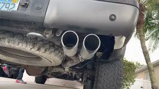 Gen 1 Ford Raptor Roush Catback Cold Start