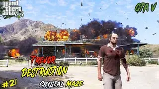 GTA V - Mission crystal maze | Crystal Maze Full Action