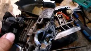 Brush cutter Sadko 335, 4-stroke engine.