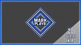 MarkPlays | [FREE] 2D Transparent Overlay Intro (BETTER? 👀)